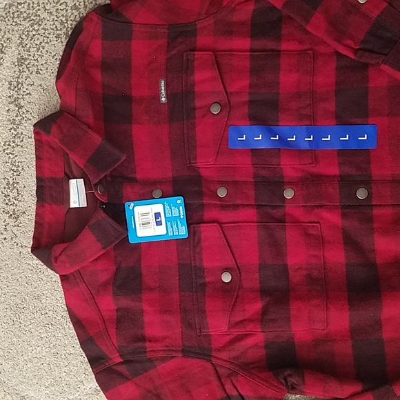 Columbia Buffalo Plaid Shirt Jacket - Picture 2 of 12